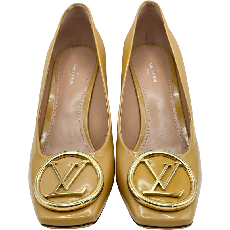 ルイ・ヴィトン LOUIS VUITTON マドレーヌライン パテントヒール