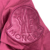 モンクレール MONCLER ロゴワッペン半袖Tシャツ パープル コットン レディース 半袖Ｔシャツ