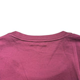 モンクレール MONCLER ロゴワッペン半袖Tシャツ パープル コットン レディース 半袖Ｔシャツ