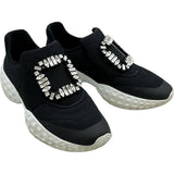 ロジェ ヴィヴィエ ROGER VIVIER ヴィヴランライトファブリックスニーカー ブラック ファブリック レディース スニーカー