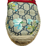 グッチ GUCCI GGブルームス エスパドリーユスリッポン 646151 ネイビー エスパドリーユ レディース スリッポン