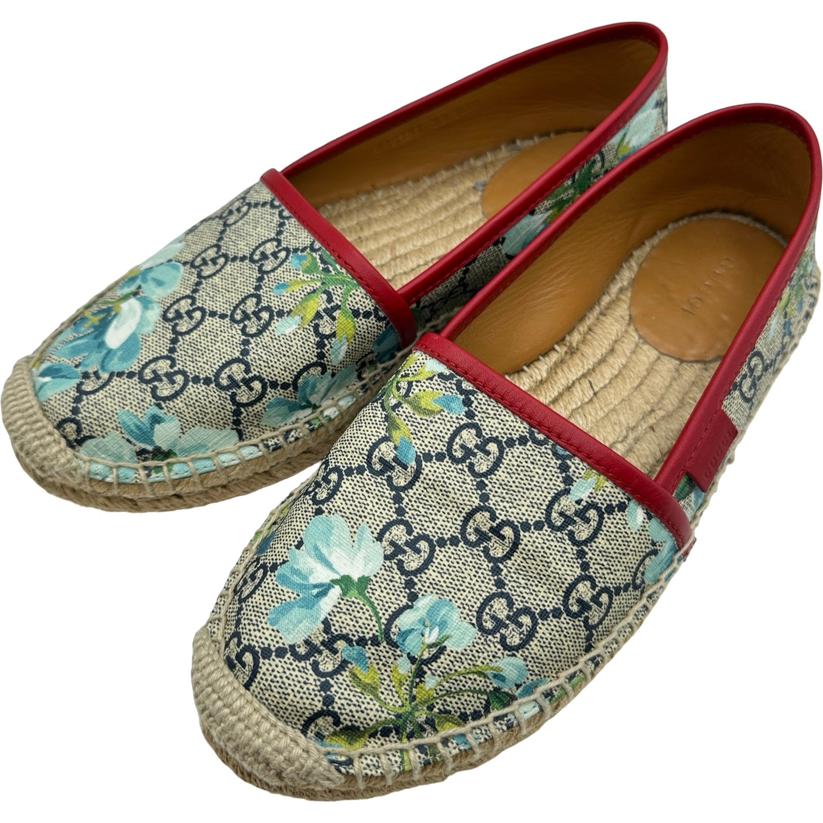 グッチ GUCCI GGブルームス エスパドリーユスリッポン 646151 ネイビー