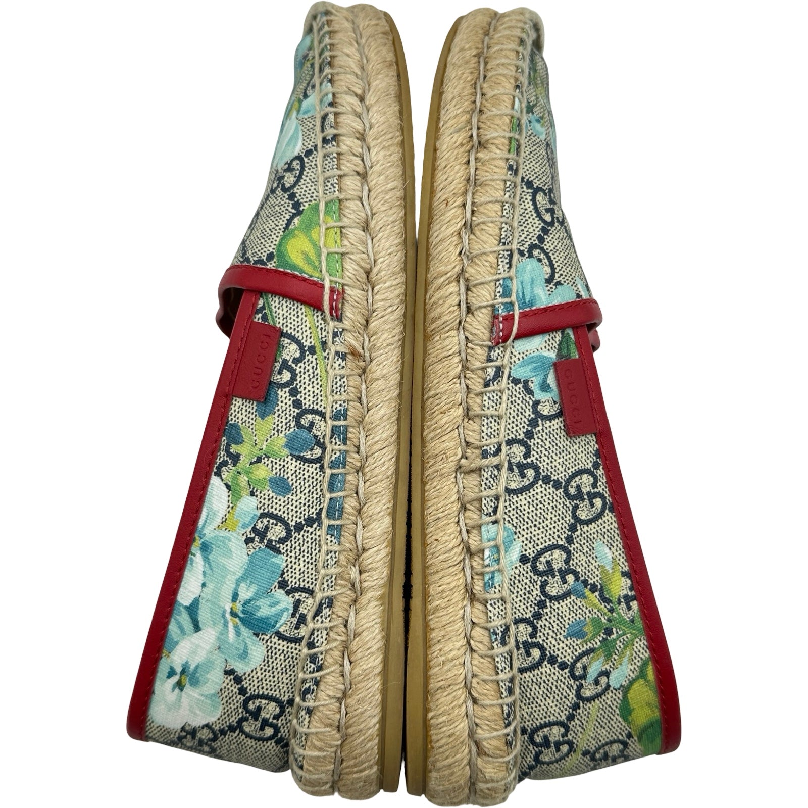 グッチ GUCCI GGブルームス エスパドリーユスリッポン 646151 ネイビー
