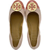トリーバーチ TORY BURCH ロゴプレートフラットシューズ 63176 ピンク レザー レディース その他靴