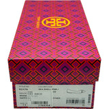 トリーバーチ TORY BURCH ロゴプレートフラットシューズ 63176 ピンク レザー レディース その他靴