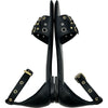 ルイ・ヴィトン LOUIS VUITTON モノグラムフラワーフラットサンダル MA1106 ブラック レザー レディース サンダル