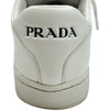 プラダ PRADA ロゴローカットスニーカー 2EG400 ホワイト レザー レディース スニーカー