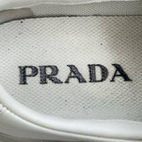 プラダ PRADA ロゴローカットスニーカー 2EG400 ホワイト レザー レディース スニーカー