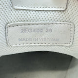 プラダ PRADA ロゴローカットスニーカー 2EG400 ホワイト レザー レディース スニーカー