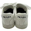 プラダ PRADA ロゴローカットスニーカー 2EG400 ホワイト レザー レディース スニーカー