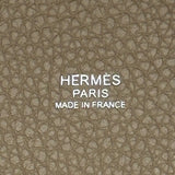 エルメス HERMES ピコタンロックPM K刻印 エトゥープ シルバー金具 トリヨンクレマンス レディース ハンドバッグ