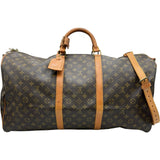 ルイ・ヴィトン LOUIS VUITTON キーポル・バンドリエール60 M41412 ブラウン モノグラム・キャンバス レディース ボストンバッグ
