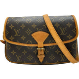 ルイ・ヴィトン LOUIS VUITTON ソローニュ M42250 ブラウン モノグラムキャンバス レディース ショルダーバッグ