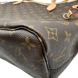 ルイ・ヴィトン LOUIS VUITTON ネヴァーフルMM M46975 ブラウン モノグラム/レザー レディース トートバッグ