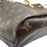 ルイ・ヴィトン LOUIS VUITTON ネヴァーフルMM M46975 ブラウン モノグラム/レザー レディース トートバッグ