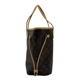 ルイ・ヴィトン LOUIS VUITTON ネヴァーフルMM M46975 ブラウン モノグラム/レザー レディース トートバッグ