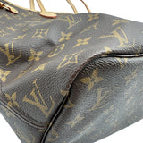 ルイ・ヴィトン LOUIS VUITTON ネヴァーフルMM M46975 ブラウン モノグラム/レザー レディース トートバッグ
