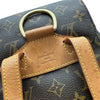 ルイ・ヴィトン LOUIS VUITTON モンスリMM M51136 ブラウン モノグラム/レザー レディース リュック・デイパック