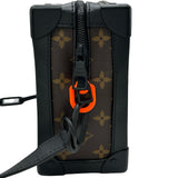 ルイ・ヴィトン LOUIS VUITTON ソフトトランク M44478 ブラウン モノグラム/ソーラーレイ メンズ ショルダーバッグ