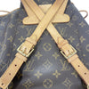 ルイ・ヴィトン LOUIS VUITTON モンスリMM M51136 ブラウン モノグラムキャンバス　 レディース リュック・デイパック