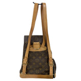 ルイ・ヴィトン LOUIS VUITTON モンスリMM M51136 ブラウン モノグラムキャンバス　 レディース リュック・デイパック
