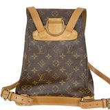 ルイ・ヴィトン LOUIS VUITTON モンスリMM M51136 ブラウン モノグラムキャンバス　 レディース リュック・デイパック