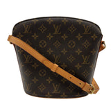 ルイ・ヴィトン LOUIS VUITTON ドルーオ M51290 ブラウン モノグラム・レザー レディース ショルダーバッグ