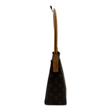 ルイ・ヴィトン LOUIS VUITTON ルーピングMM M51146 ブラウン モノグラム/レザー レディース ショルダーバッグ