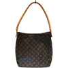 ルイ・ヴィトン LOUIS VUITTON ルーピングGM M51145 ブラウン モノグラム レディース トートバッグ