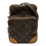 ルイ・ヴィトン LOUIS VUITTON アマゾン M45236 ブラウン モノグラム/レザー レディース ショルダーバッグ