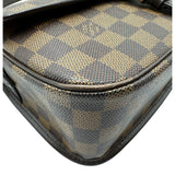ルイ・ヴィトン LOUIS VUITTON ソローニュ N48079 ブラウン ダミエ/レザー レディース ショルダーバッグ