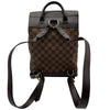 ルイ・ヴィトン LOUIS VUITTON ソーホー N51132 ブラウン ダミエ/レザー レディース リュック・デイパック