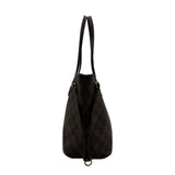 ルイ・ヴィトン LOUIS VUITTON ネヴァーフルPM N51109 ブラウン ダミエ/レザー レディース トートバッグ