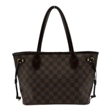 ルイ・ヴィトン LOUIS VUITTON ネヴァーフルPM N51109 ブラウン ダミエ/レザー レディース トートバッグ