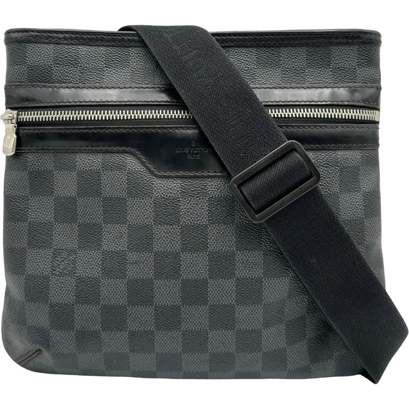 Louis Vuitton ダミエグラフィット トマス ルイ・ヴィトン LOUIS VUITTON トマス N58028 ブラック ダミエ・グラ