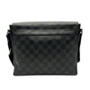 ルイ・ヴィトン LOUIS VUITTON ディストリクトPM N41028 ブラック/グレー ダミエグラフィット/レザー メンズ ショルダーバッグ