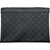 ルイ・ヴィトン LOUIS VUITTON ポシェット・ディスカバリー M62291 モノグラム・エクリプス メンズ クラッチバッグ
