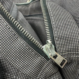 エルメス HERMES エールラインPM グレー ナイロンキャンバス レディース トートバッグ