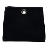 エルメス HERMES エールバッグMM □E刻 エクリュ/ゴールド シルバー金具 トワル/レザー レディース ショルダーバッグ