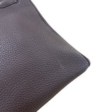エルメス HERMES バーキン35 □Ｍ刻 ショコラ シルバー金具 トゴ ユニセックス ハンドバッグ