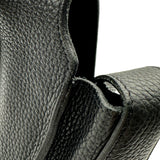 エルメス HERMES スティーブブザス35 X刻印 ブラック シルバー金具 トリヨンクレマンス メンズ ショルダーバッグ