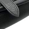 エルメス HERMES スティーブブザス35 X刻印 ブラック シルバー金具 トリヨンクレマンス メンズ ショルダーバッグ