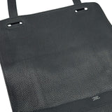エルメス HERMES スティーブブザス35 X刻印 ブラック シルバー金具 トリヨンクレマンス メンズ ショルダーバッグ