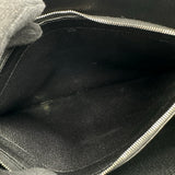 エルメス HERMES スティーブブザス35 X刻印 ブラック シルバー金具 トリヨンクレマンス メンズ ショルダーバッグ