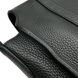 エルメス HERMES スティーブブザス35 X刻印 ブラック シルバー金具 トリヨンクレマンス メンズ ショルダーバッグ