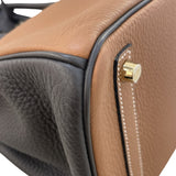 エルメス HERMES バーキン30 パーソナルオーダー C刻 ゴールド エベンヌ マットゴールド金具 トゴ レディース ハンドバッグ