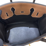 エルメス HERMES バーキン30 パーソナルオーダー C刻 ゴールド エベンヌ マットゴールド金具 トゴ レディース ハンドバッグ