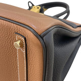 エルメス HERMES バーキン30 パーソナルオーダー C刻 ゴールド エベンヌ マットゴールド金具 トゴ レディース ハンドバッグ