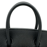 エルメス HERMES バーキン25 C刻印 ブラック ゴールド金具 トゴ レディース ハンドバッグ