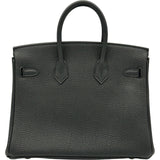 エルメス HERMES バーキン25 C刻印 ブラック ゴールド金具 トゴ レディース ハンドバッグ